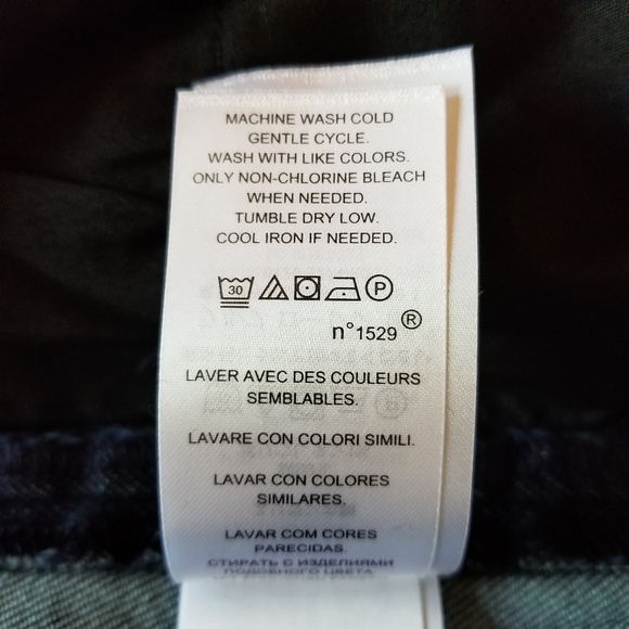 Ralph Lauren Regal Skinny Jeans Size 12 Tuxedo Stripe - Picture 12 of 16